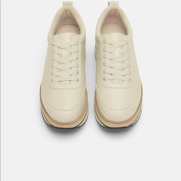 Zara two toned platform sneakers - Picture 3 of 6